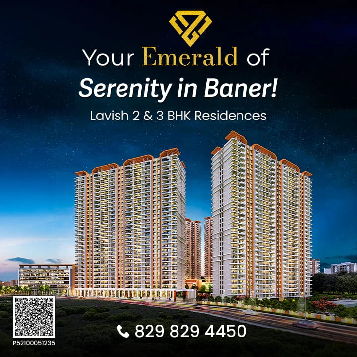 Nyati Emerald Baner — lavish 2 and 3 BHK residences in Baner, Pune